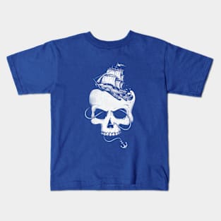 Sailing the Dead Sea Kids T-Shirt